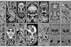 Brutal Scandinavian myths tattoo idea