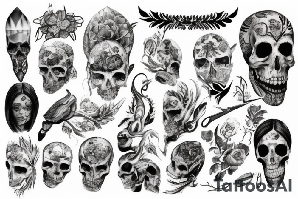 Brutal Scandinavian tattoo idea