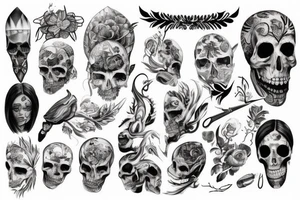 Brutal Scandinavian tattoo idea