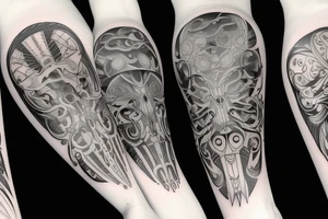 The pagan sun tattoo idea