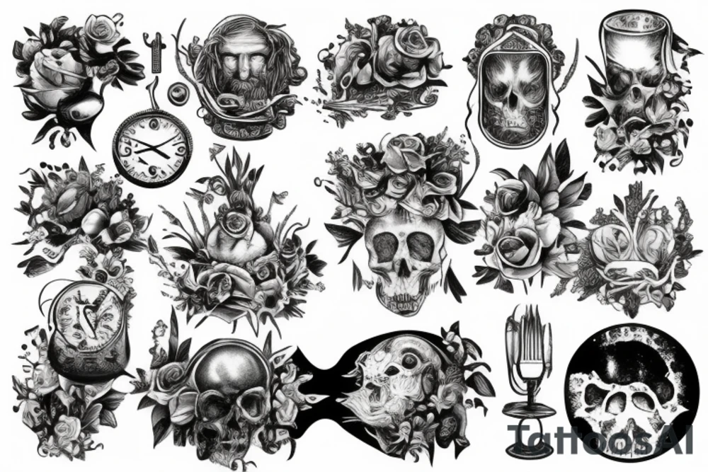 Last supper tattoo idea