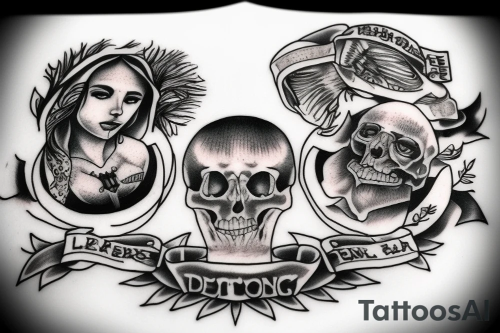 Last supper tattoo idea