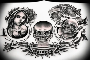 Last supper tattoo idea
