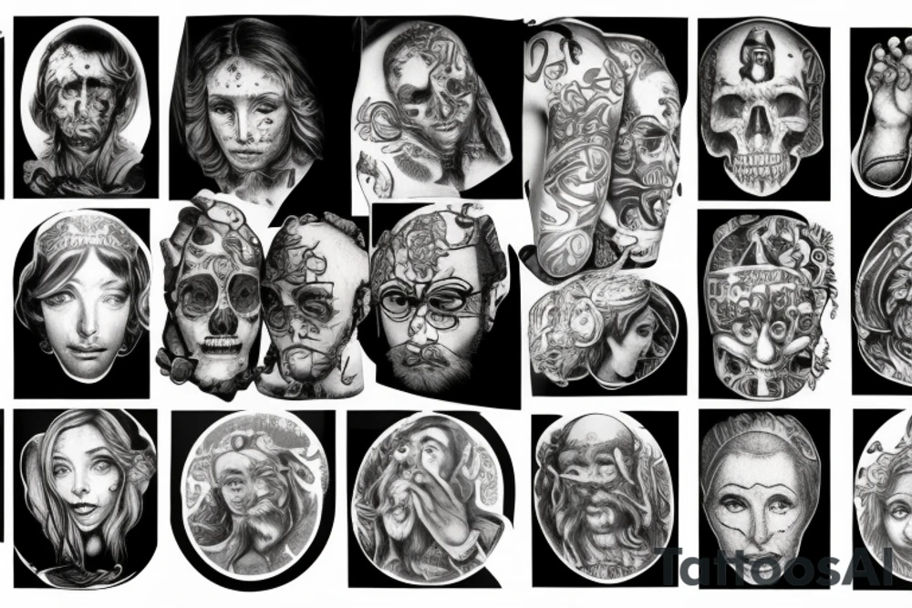 Last supper tattoo idea