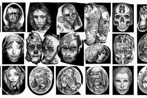 Last supper tattoo idea