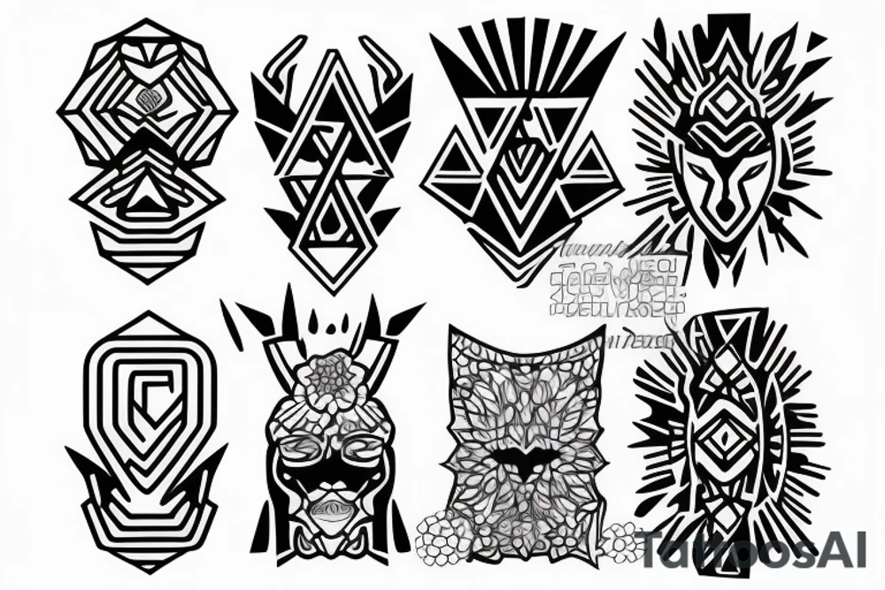 Р & К tattoo idea