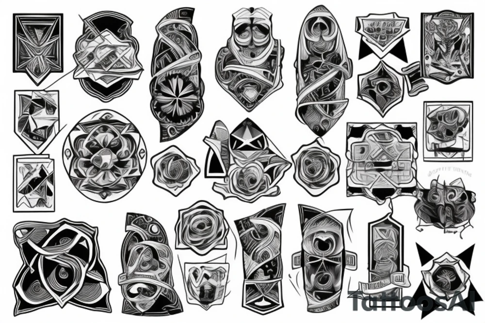 father and son tattoo idea