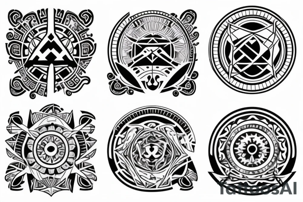 father and son tattoo idea
