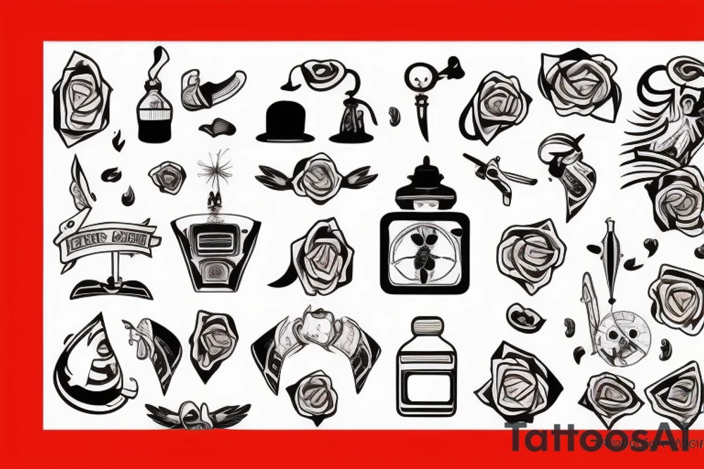 father and son tattoo idea