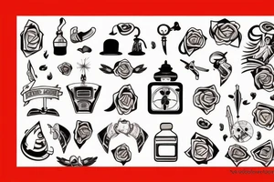 father and son tattoo idea