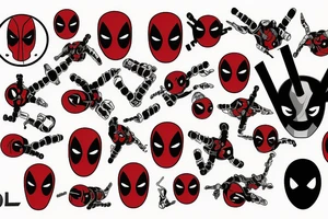 Deadpool, Scandinavian tattoo idea