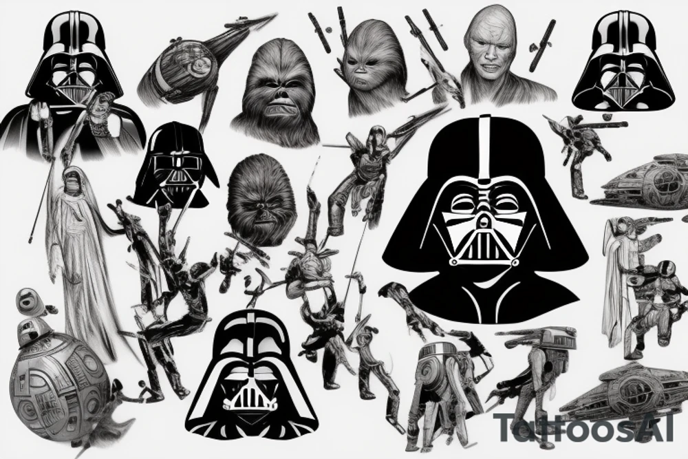 star wars sith tattoo idea