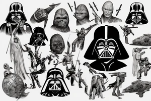 star wars sith tattoo idea