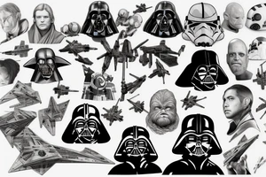 star wars sith tattoo idea