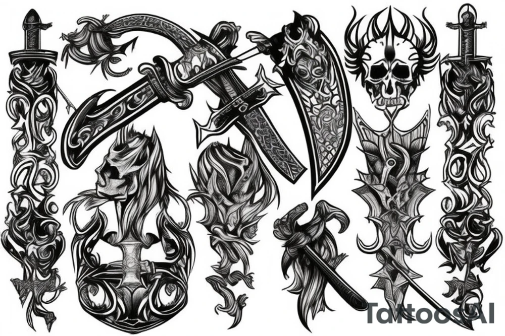 Sword tattoo idea