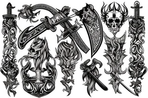 Sword tattoo idea