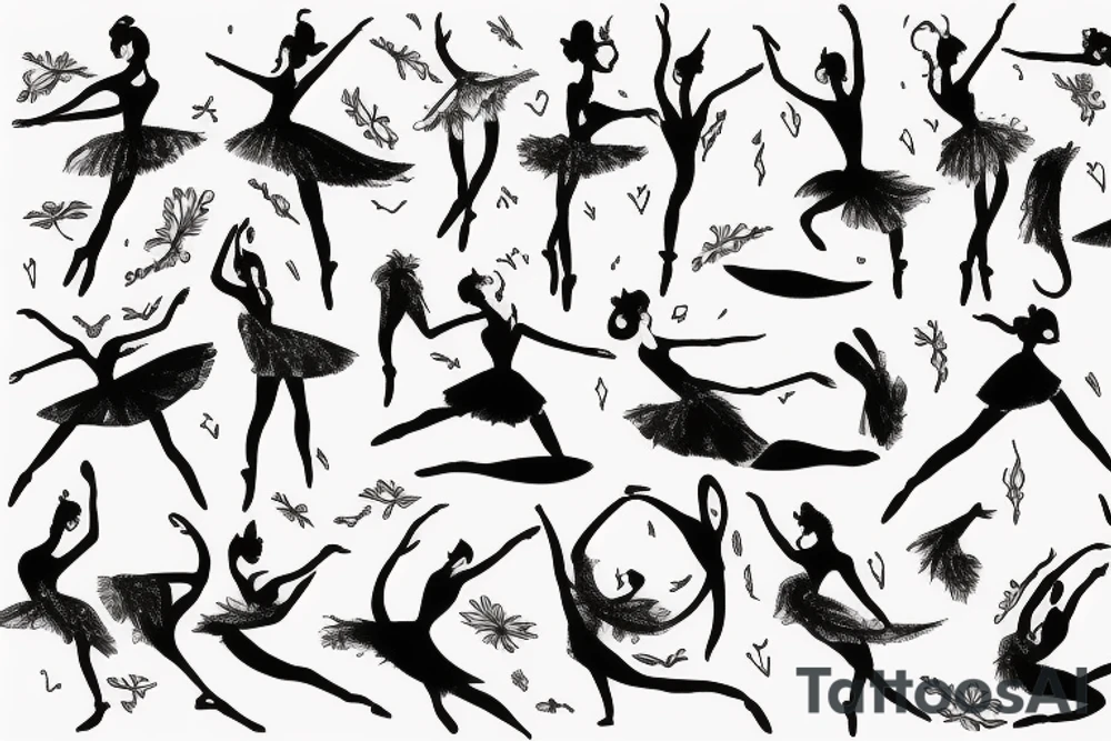 dance fox ballet tattoo idea