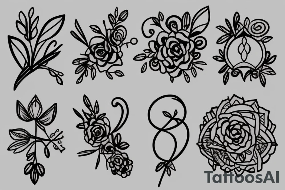 Simple, delicate,feminine tattoo idea