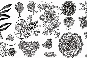 Simple, delicate,feminine tattoo idea