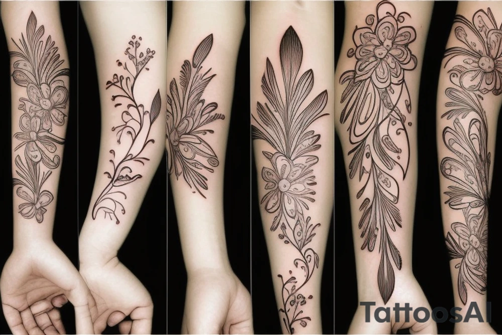 Simple, delicate,feminine tattoo idea