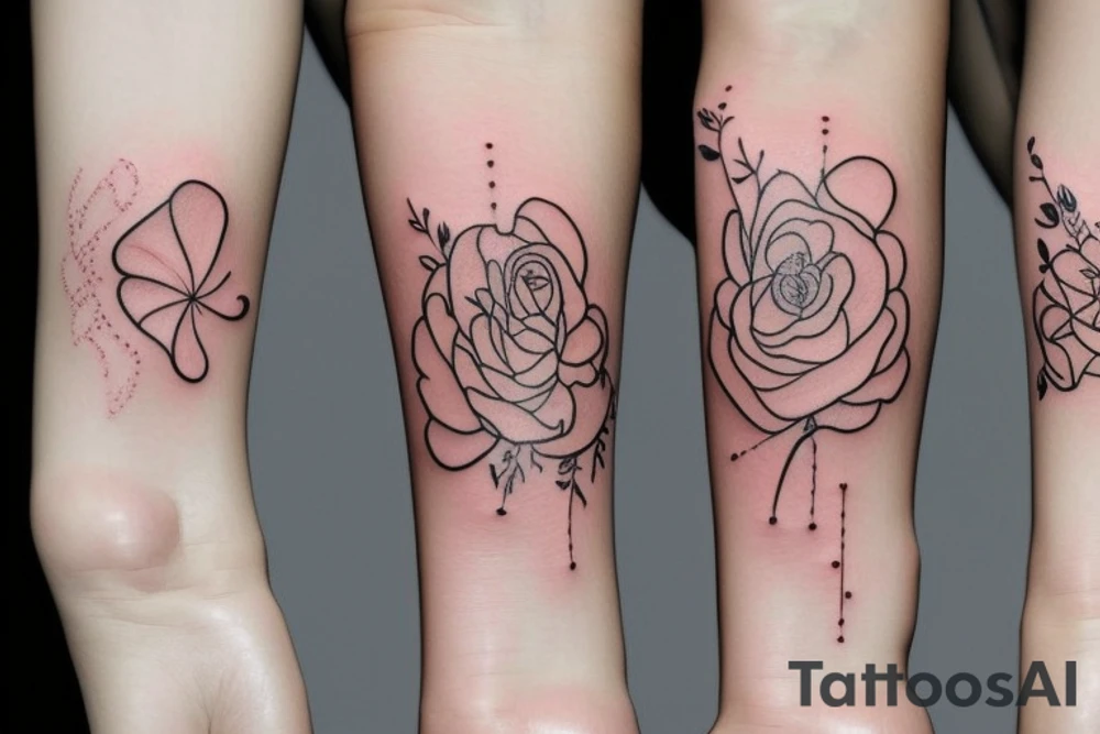 Simple, delicate,feminine tattoo idea