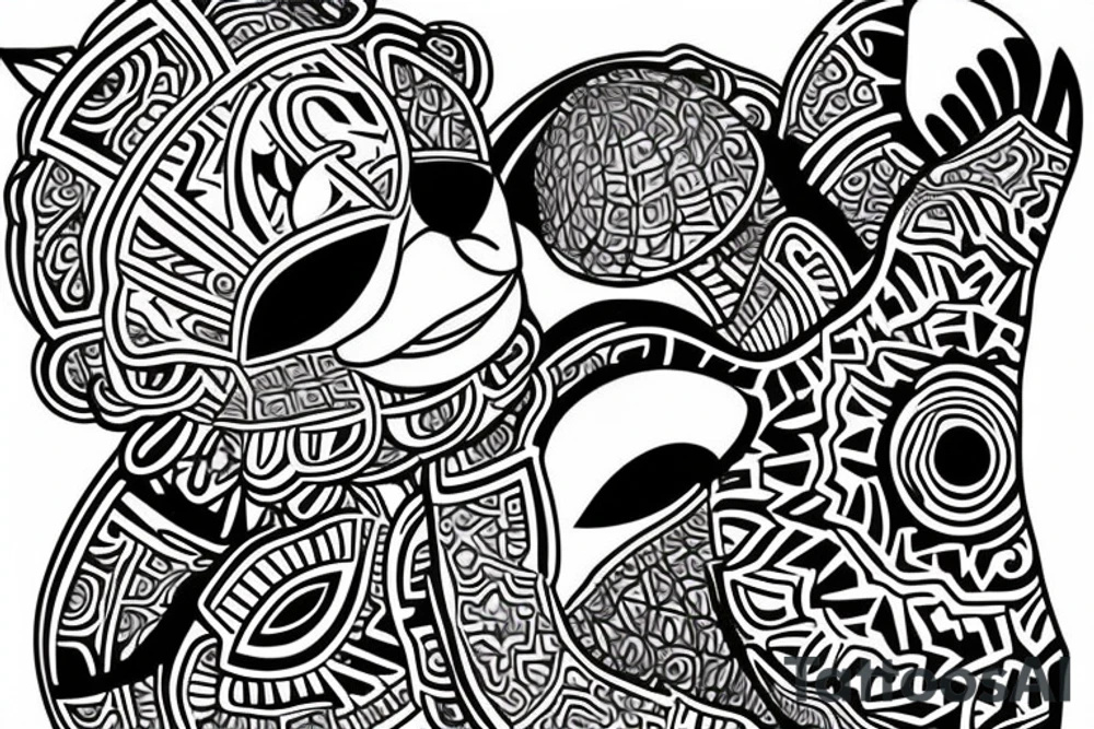 Turtle tattoo idea