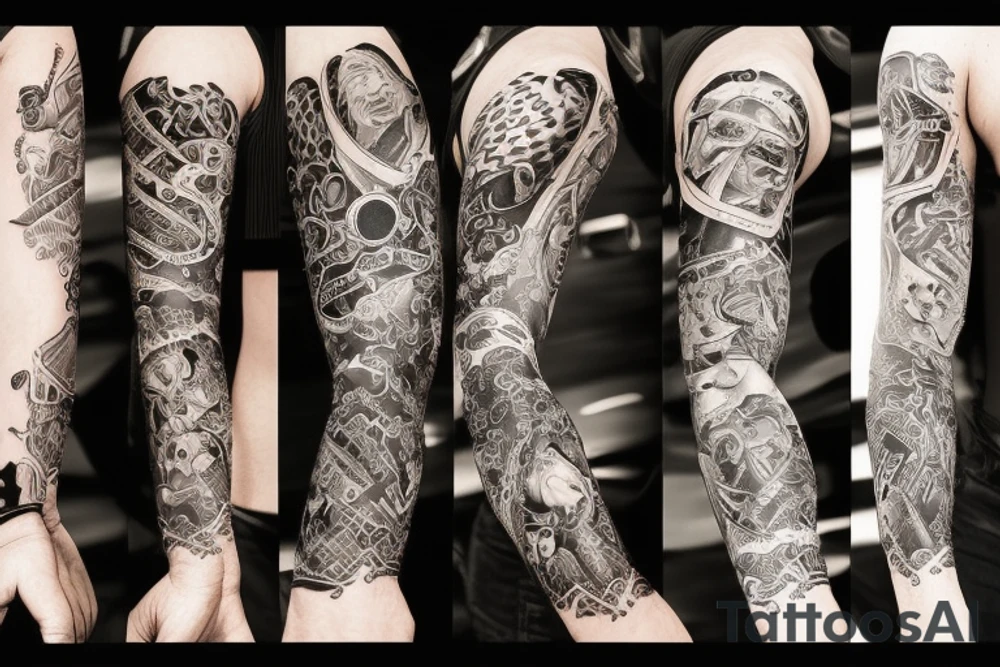 Angry tattoo idea