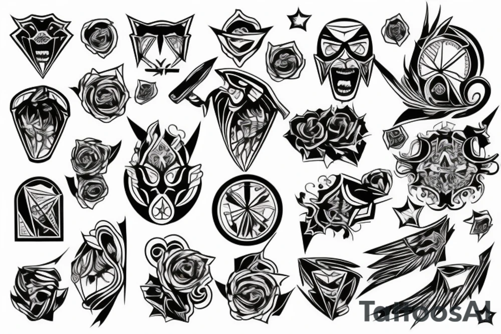 Angry tattoo idea