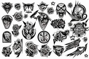 Angry tattoo idea