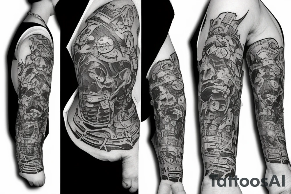 trash polka horde warcraft logo tattoo idea