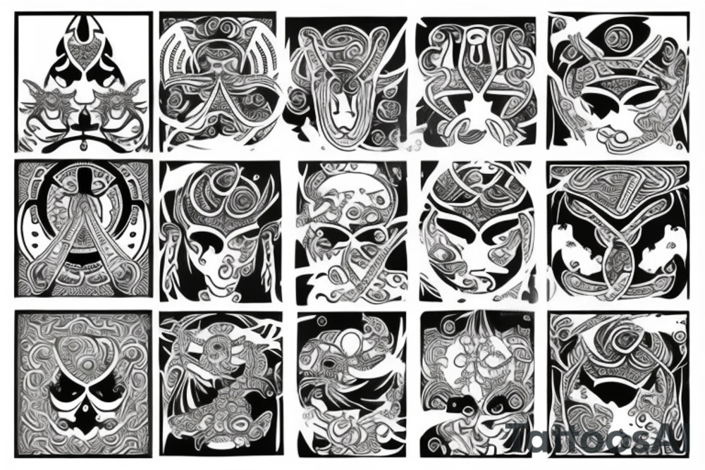Cancer zodiac tattoo idea