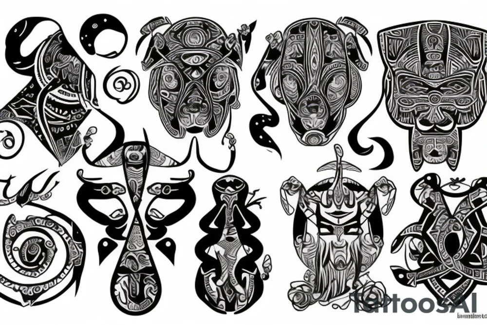 Cancer zodiac tattoo idea
