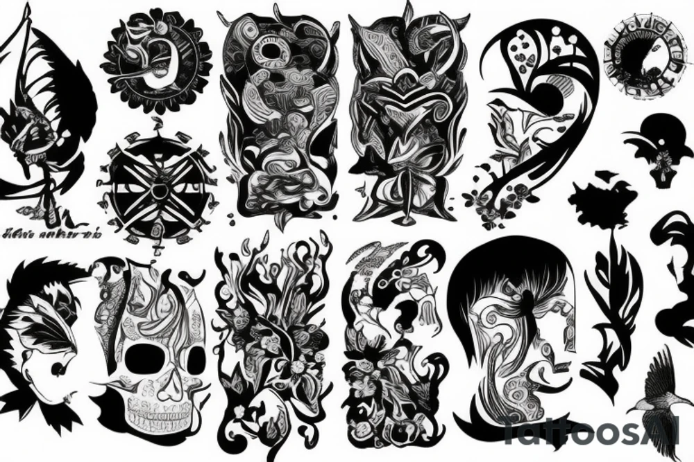 Plane tattoo idea