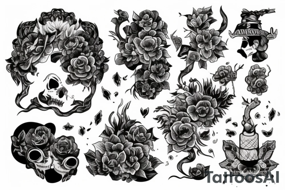 Японский дракон tattoo idea