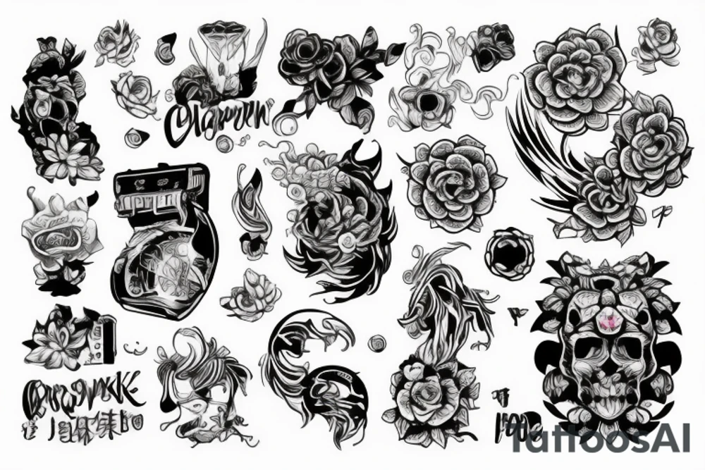 Дракон в японском стиле tattoo idea