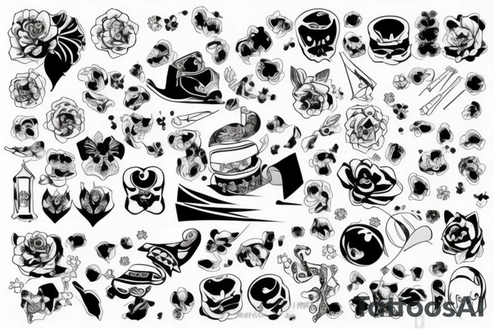 Дракон в японском стиле tattoo idea