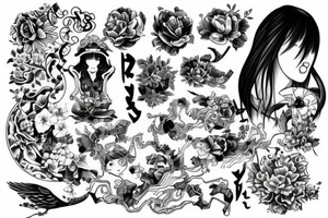 tattoo that tells many stories tattoo idea