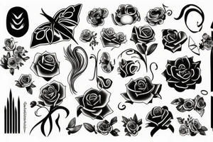 a tattoo that puts things into perspective tattoo idea