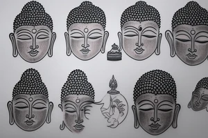 Buddha Bidhisattva tattoo idea