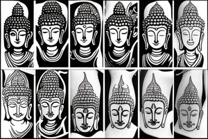 Buddha Bidhisattva tattoo idea