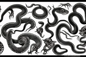 great snake Rykard, Lord of Blasphemy tattoo idea