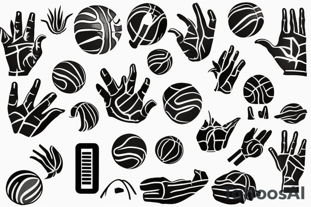 coding, basketball, game, dancing, salsa, izmir, sunny, palm tattoo idea