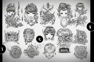 SAYU NAME tattoo idea
