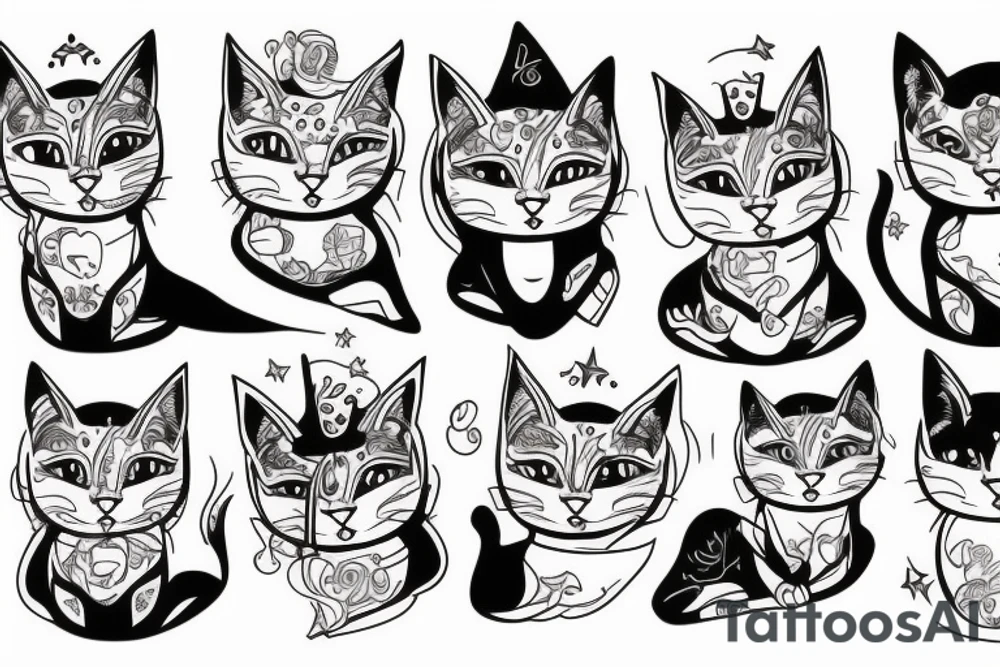 lysaya koshka
bald cat tattoo idea