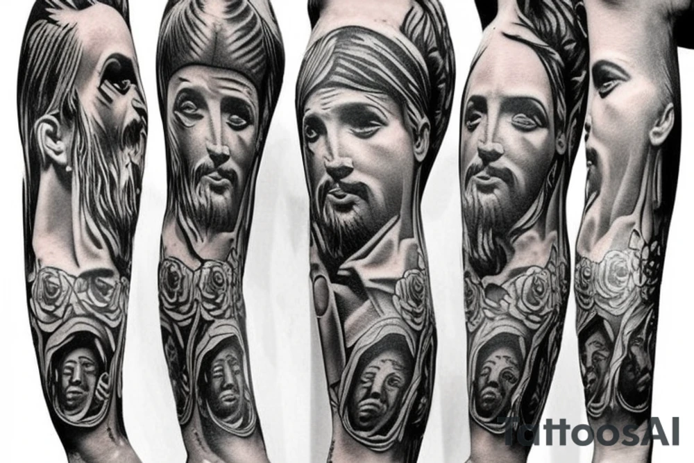 Rio de Janeiro jesus tattoo idea