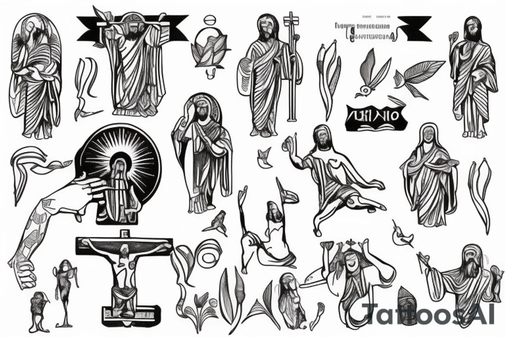 Rio de Janeiro jesus tattoo idea