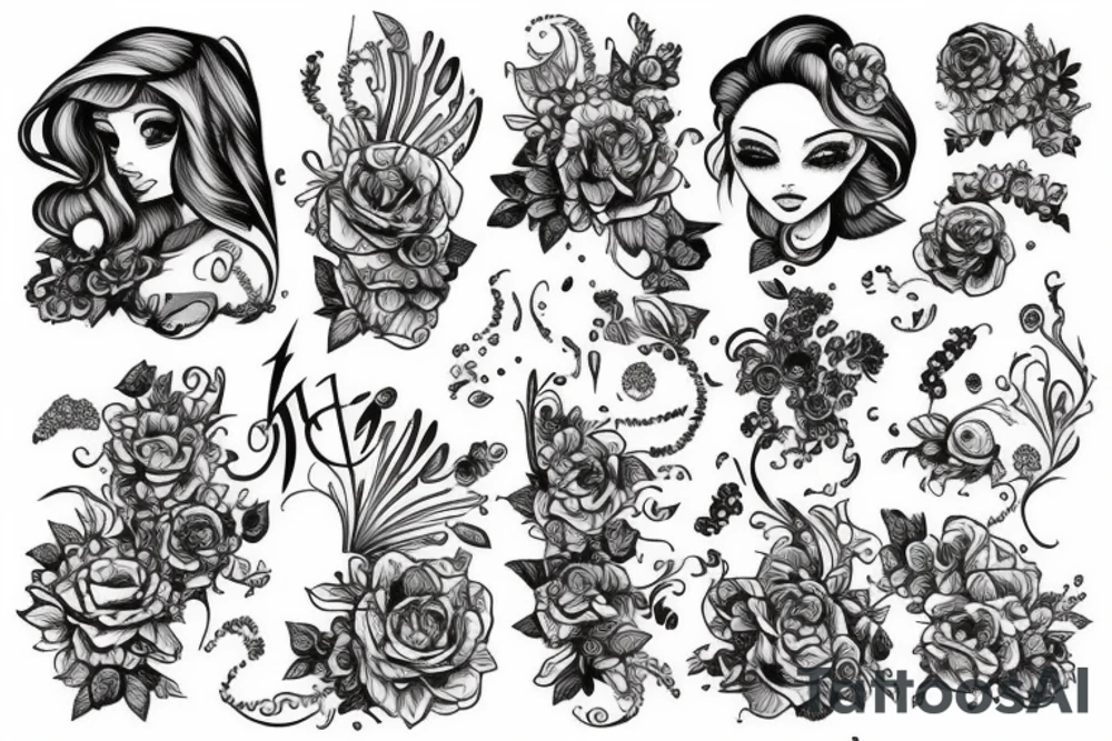 Прикольные tattoo idea