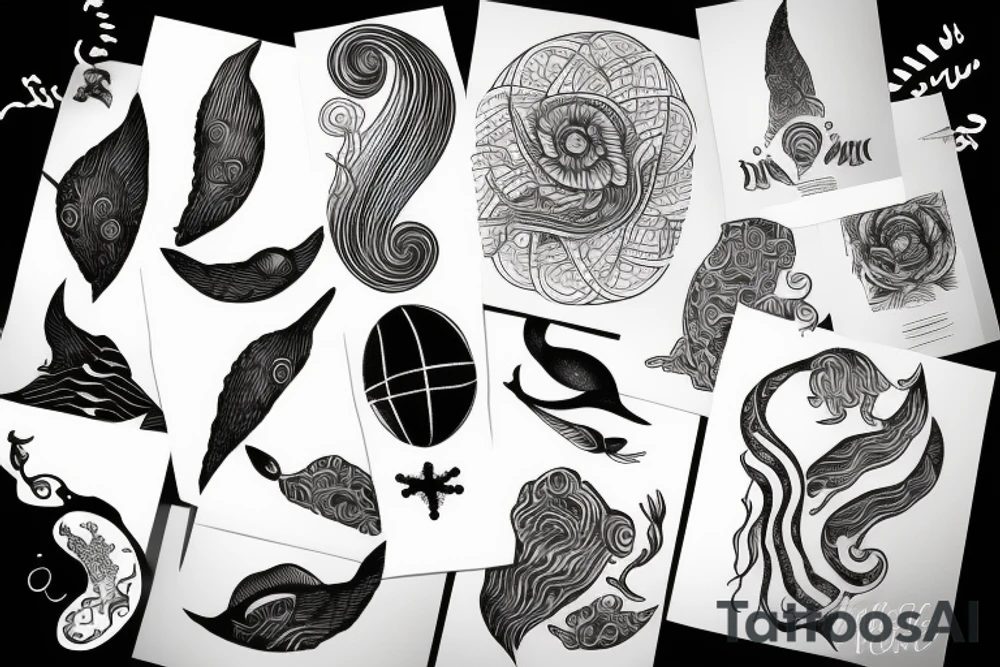 Ocean tattoo idea