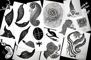 Ocean tattoo idea