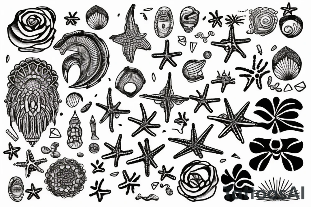 beach tattoo idea